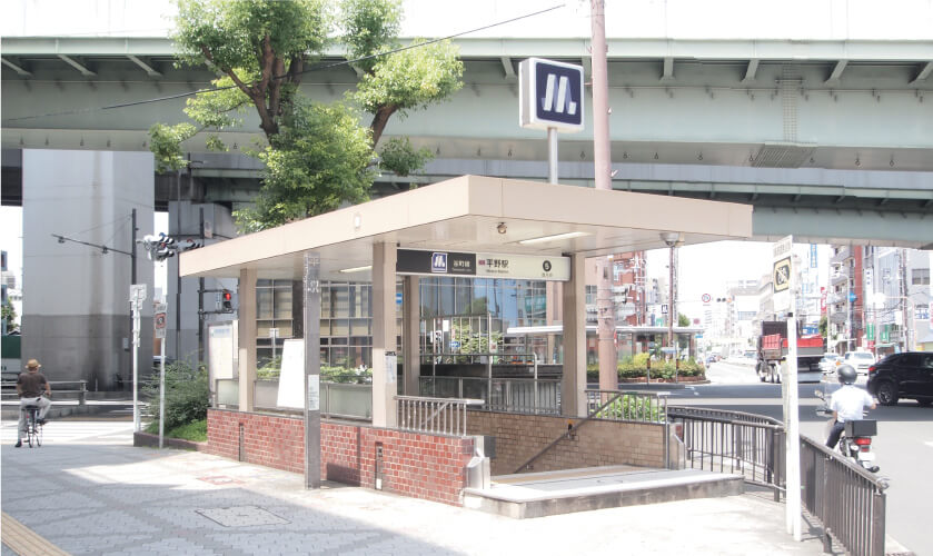 Osaka Metro谷町線平野駅